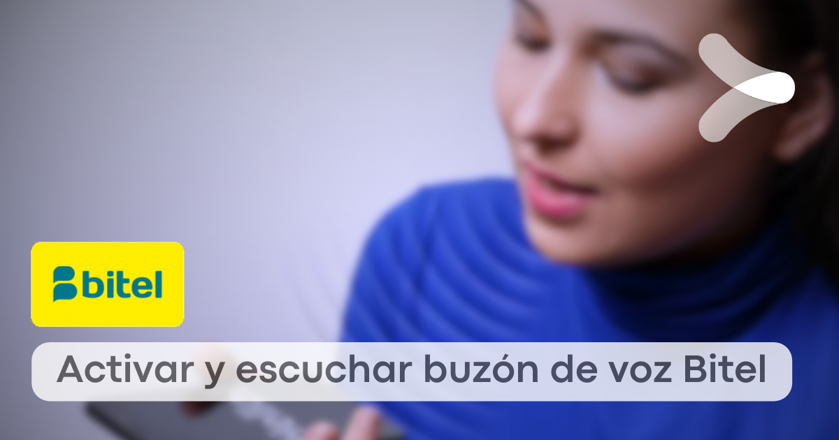 Activar y escuchar buz n de voz Bitel n mero de mensaje de voz