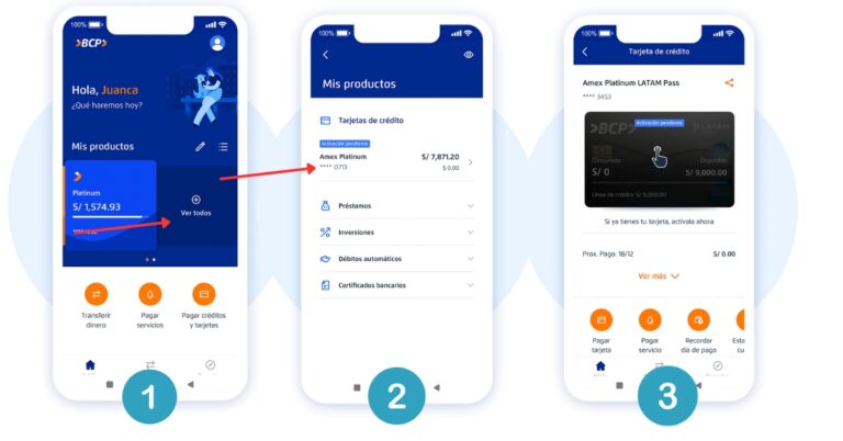 Cómo activar mi tarjeta BCP Compras online y extranjero Remender PE